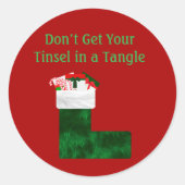 Tinsel Tangled Stickers (Devant)