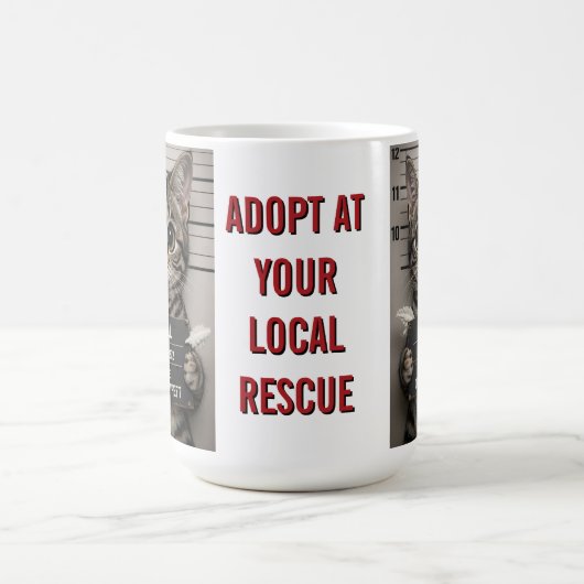 Tinsel the Christmas Kitten Koffiemok (Center)