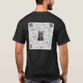 Tinsel the Christmas Kitten T-Shirt (Achterkant)