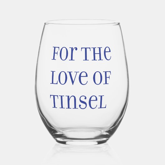 Tinsel Verre sans fil (Recto)