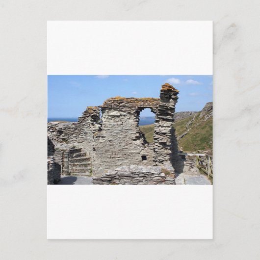 Tintagel Castle, Engeland, Verenigd Koninkrijk Briefkaart (Voorkant)