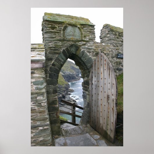Tintagel Castle Poster (Voorkant)
