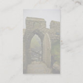 Tintagel Castle Visitekaartje (Achterkant)