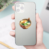 Tinte Koreaanse soepkunststickers Sticker (Telefoon)