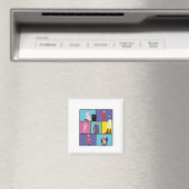 Tinte sticker magneet (Insitu (Vaatwasser))