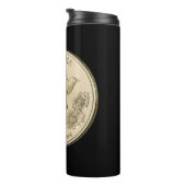 Tinted Oklahoma State Quarter Design Thermosbeker (Geroteerd rechts)