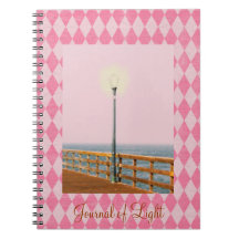 Tinted Pier Lamp Post Pink Argyle Journal