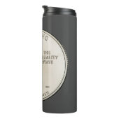 Tinted Wyoming State Quarter Design Thermosbeker (Geroteerd rechts)