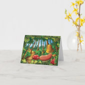 Tintement de tintement peu de carte de note de (Fleur jaune)