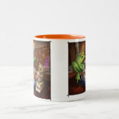 Tintement de tintement peu de tasse de grenouille (Centre)