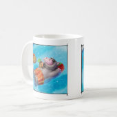 Tintement de tintement peu de tasse heureuse (Devant gauche)