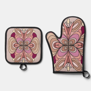 tinten Oven Mitt & Pot Holder Ovenwant & Pannenlap Set