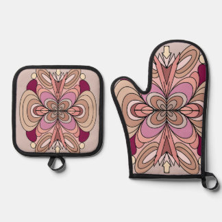 tinten Oven Mitt & Pot Holder Ovenwant & Pannenlap Set
