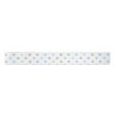 TINTEN VAN BLAUW & TAN POLKA STIPPEN LINT (Voorkant)