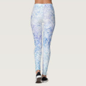 tinten van blauwe vorst leggings (Achterkant)