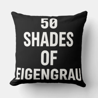 Tinten van Eigenrau Minimalistische Tekst Design Kussen