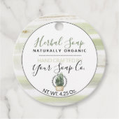 Tinten van Groen 🌿Aangepaste bad- en lichaamslabe Bedankjes Labels (Voorkant)