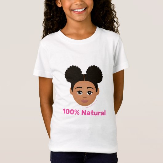 Tinten van Melanine 100% Natuurlijk T-shirt (Voorkant)