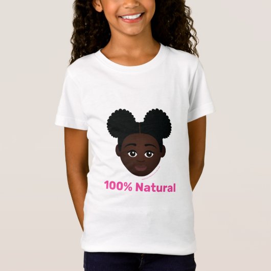 Tinten van Melanine 100% Natuurlijk T-shirt (Voorkant)