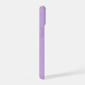 Tinten van Paars Ovaal Vervangbare Foto iPhone 15 Hoesje (Rechterkant)