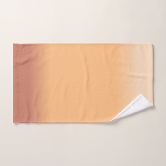 Tinten van Perzikverloop Bad Handdoek (Handdoek)