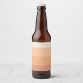 Tinten van Perzikverloop Bier Etiket (Voorkant)