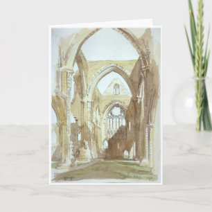 Tintern Abbey - wenskaart Kaart