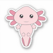 Tiny Axolotl Sticker (Voorkant)