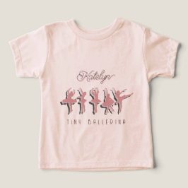 Tiny Ballerina Dancing Ballet Gepersonaliseerd