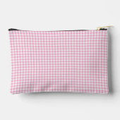 Tiny Bleke Roze Gingham Signature Etui (Achterkant)