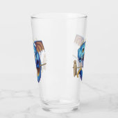 Tiny Blue Dragon Glas (Links)