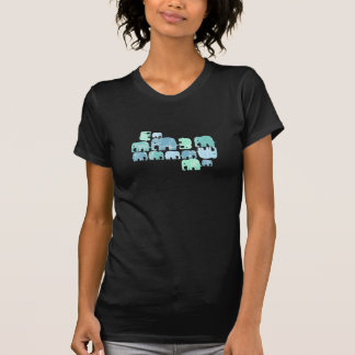 Tiny Blue Elephants T-shirt