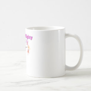 Tiny but Mighty - Kleurrijke Kolibrie Illustratie Koffiemok