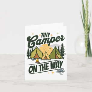 Tiny Camper onderweg Camping Lover Zwangerschap An Kaart