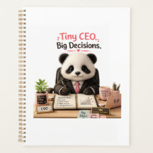 Tiny CEO Grote Beslissingen Grappige Baby Panda Pl