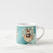 Tiny Chibi Panda Milk Mug for Kids (Droite)