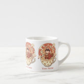 Tiny Chibi Red Panda Milk Mug for Kids (Droite)