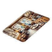 Tiny Coffeeshop in Genève Zwitserland Magneet (Linkerzijde)