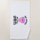 Tiny Creatures Mighty Spirits Natuur Insect Dragon Strandlaken (Voorkant)