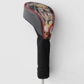 Tiny Cyclones fan Golfheadcover (Schuin)