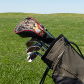 Tiny Cyclones fan Golfheadcover (Insitu)
