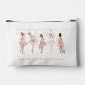 Tiny Dancer Ballerina Pink Girls Birthday Etui (Achterkant)