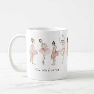Tiny Dancer Ballerina Roze Meisjes Verjaardag Koffiemok