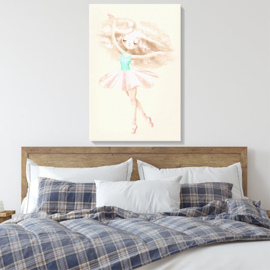 Tiny Dancer Canvas Afdruk (Insitu (Slaapkamer))