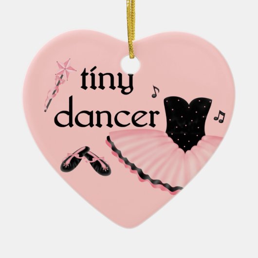 Tiny Dancer Foto Ornament (Voorkant)