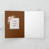 Tiny Dancer Pink Floral Ballet Birthday (Binnen)