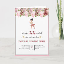 Tiny Dancer | Pink Floral Ballet Birthday Party