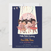 Tiny Dancers Overweging Uitnodigen – Custom Studio Kaart (Voorkant)