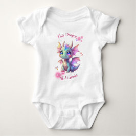 Tiny Dragon, Big Attitude – Cute Kawaii Dragon Romper