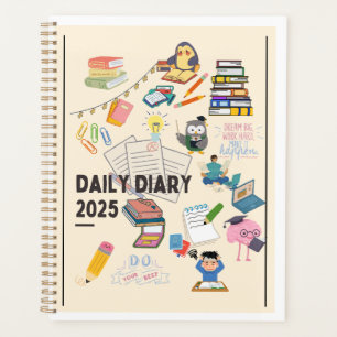 Tiny Emoji Magic - Een grillig Doodle Book Hoesje Planner